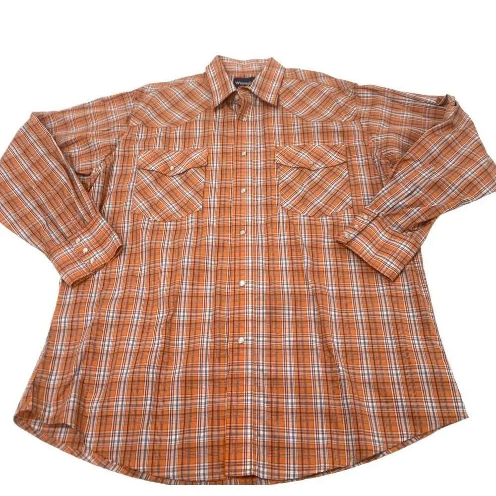 Vintage Plaid Button Down Top